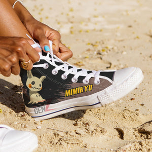Pokemon Mimikyu High Top Shoes Custom Anime Sneakers