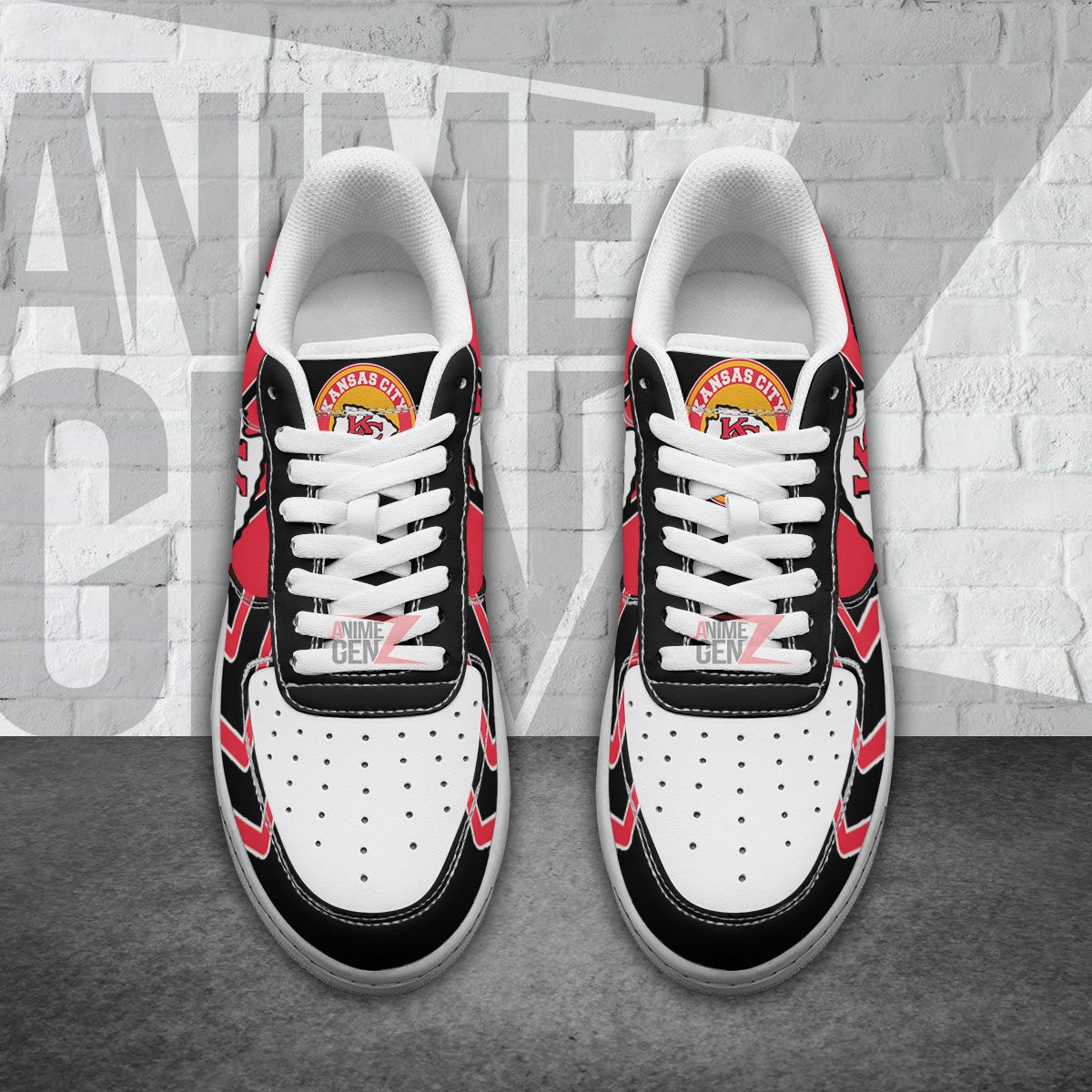 Kansas City Chiefs Air Sneakers NFL Custom Sports Shoes