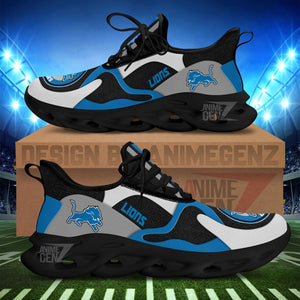 Detroit Lions Clunky Sneakers NFL Custom Sport Shoes