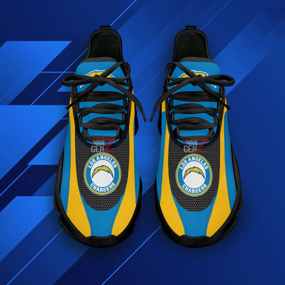 Los Angeles Chargers Clunky Sneakers NFL Custom Sport Shoes