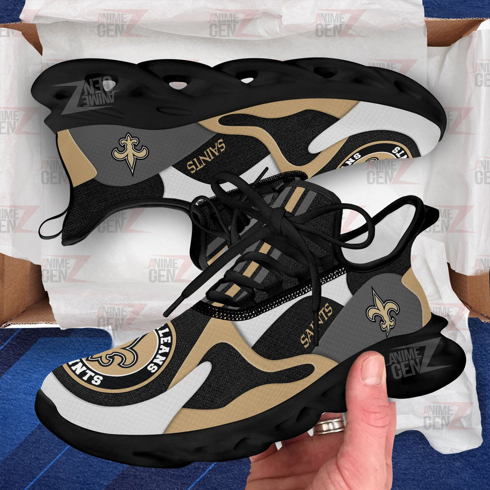 New Orleans Saints Clunky Sneakers NFL Custom Sport Shoes
