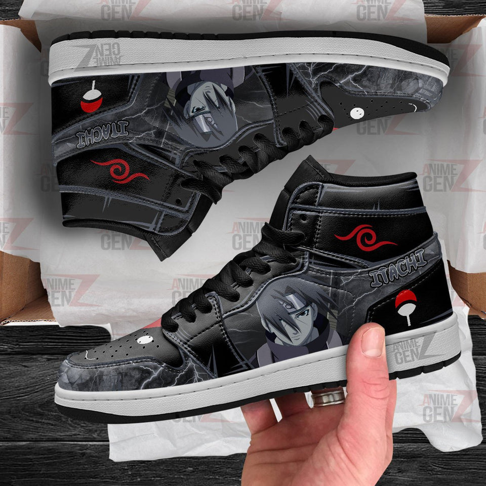 Naruto Itachi Anbu Sasuke JD Sneakers Custom Anime Shoes