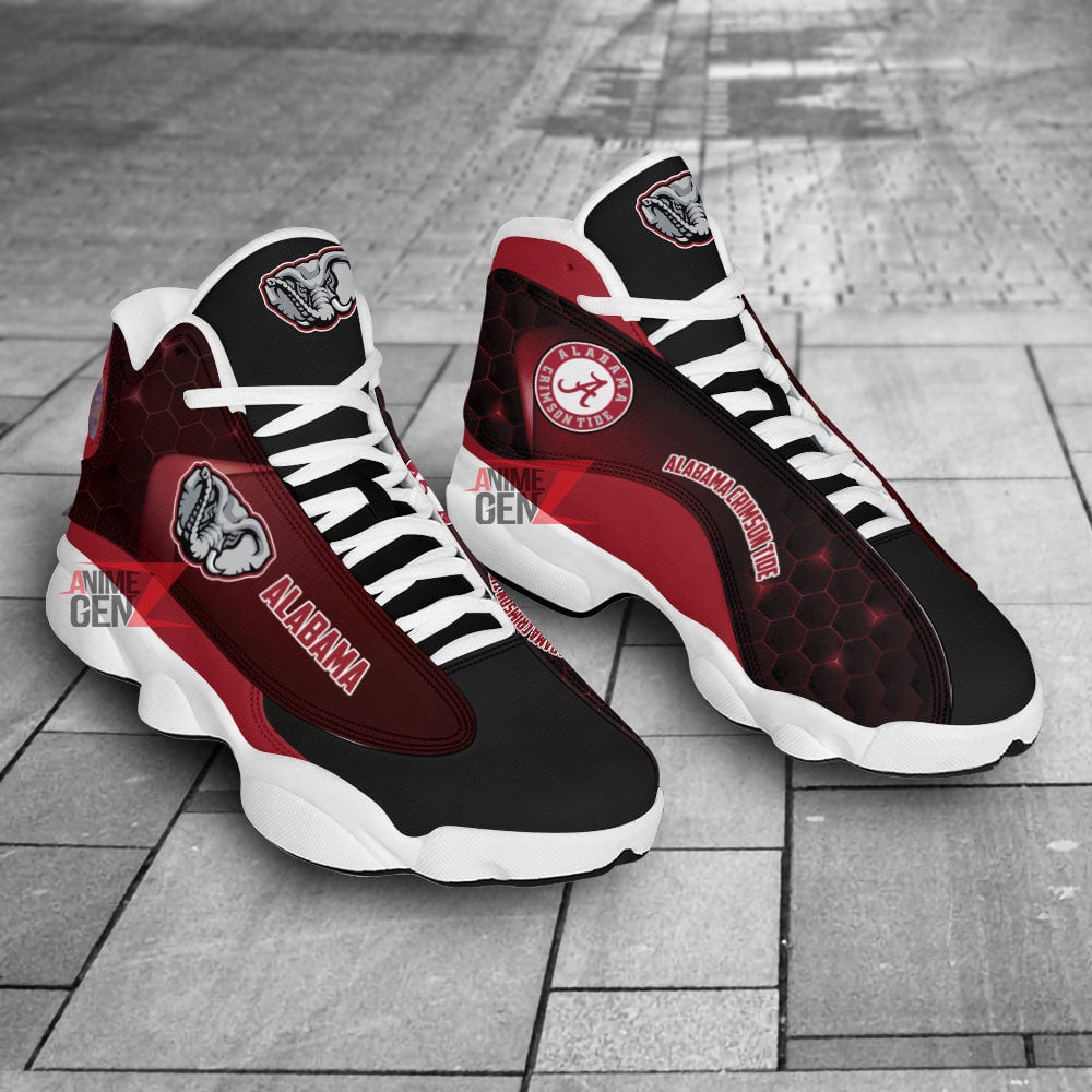 Alabama Crimson Tide Air Jordan 13 Sneakers NFL Custom Sport Shoes