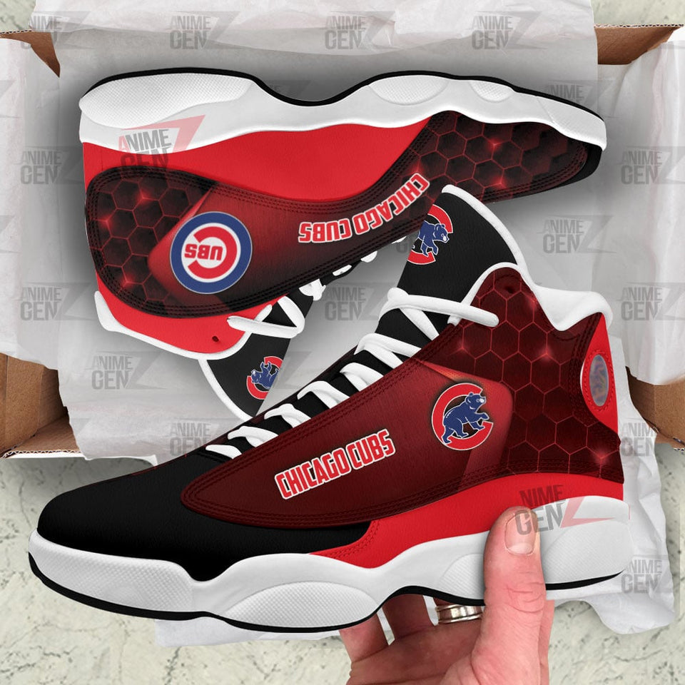Chicago Cubs Air Jordan 13 Sneakers MLB Custom Sports Shoes