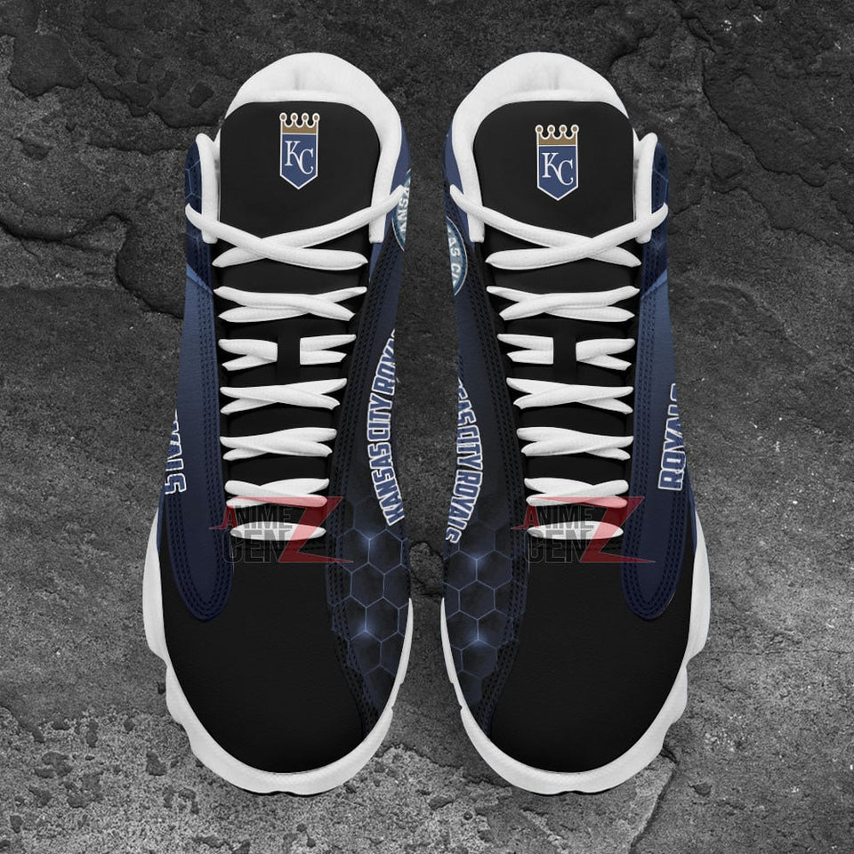 Kansas City Royals Air Jordan 13 Sneakers MLB Custom Sports Shoes