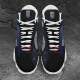 Kansas City Royals Air Jordan 13 Sneakers MLB Custom Sports Shoes