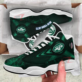 New York Jets Air Jordan Sneakers 13 NFL Custom Sport Shoes