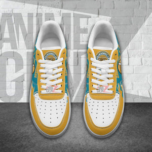 Jacksonville Jaguars Air Sneakers NFL Custom Sports Shoes