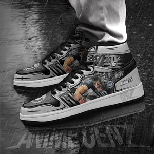 Las Vegas Raiders JD Sneakers NFL Custom Sports Shoes
