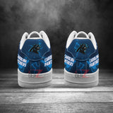 Carolina Panthers Air Sneakers Mascot Thunder Style Custom NFL Sport Shoes