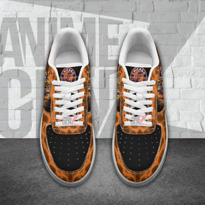 Chicago Bears Air Sneakers Mascot Thunder Style Custom NFL Sport Shoes