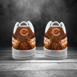 Chicago Bears Air Sneakers Mascot Thunder Style Custom NFL Sport Shoes