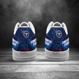 Tennessee Titans Air Sneakers Mascot Thunder Style Custom NFL Sport Shoes