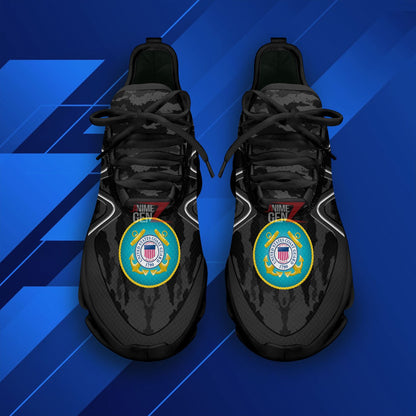 US Coast Guard Clunky Sneakers US Armed Force Custom Shoes