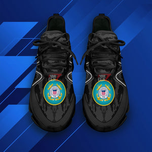 US Coast Guard Clunky Sneakers US Armed Force Custom Shoes