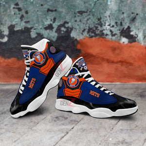New York Mets Air Jordan 13 Sneakers MLB Baseball Custom Sports Shoes