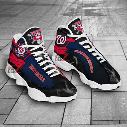 Washington Nationals Air Jordan 13 Sneakers MLB Baseball Custom Sports Shoes
