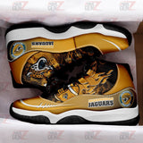 Jacksonville Jaguars Air Jordan 11 Sneakers NFL Custom Sport Shoes