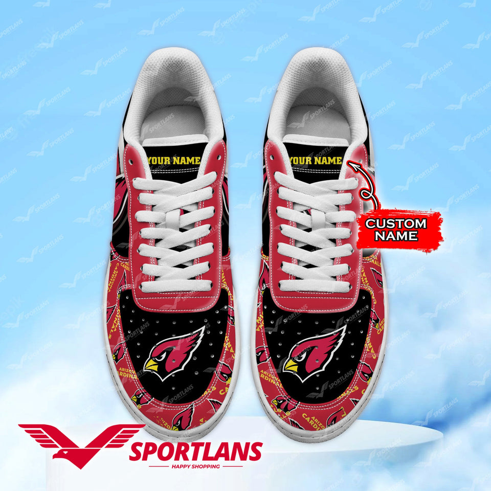 Arizona Cardinals NFL Air Low-Top Sneakers Shoes For Men And Women