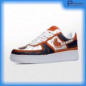 Chicago Bears NFL Air Low-Top Sneakers Shoes For Men And Women